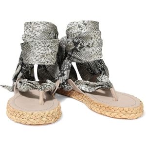 Zimmermann Satin tie Sandals